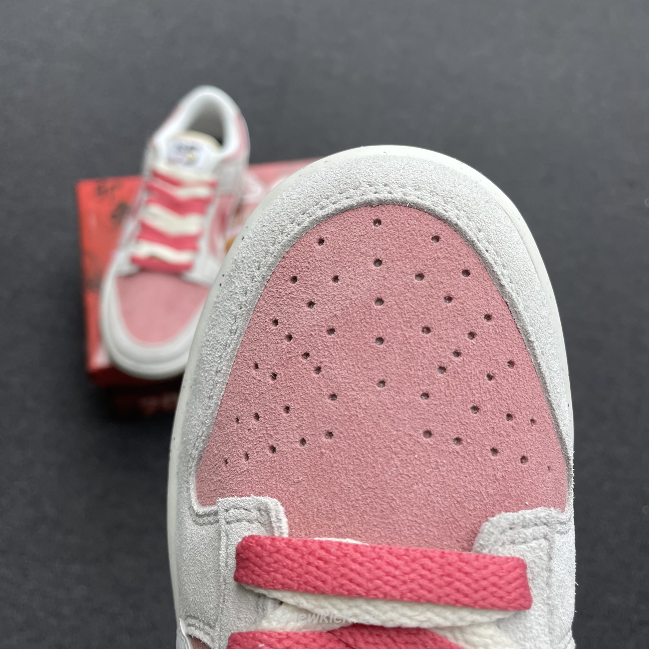 Nike Sb Dunk Low Se 85 Double Swoosh Grey Pink Rabbit Do9457 117 (5) - www.newkick.vip